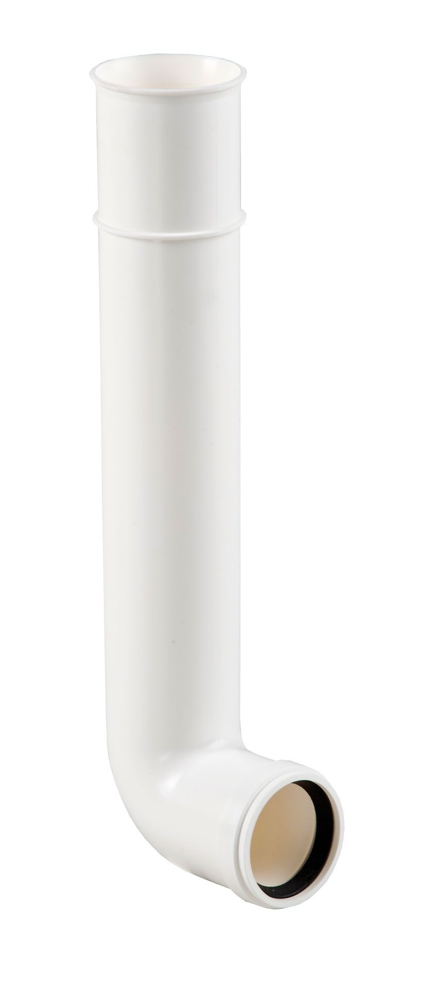 TUBO SCARICO 300 x 70 mm, bianco